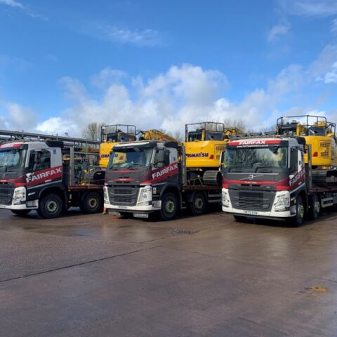 Plant Hire Delivery Yard