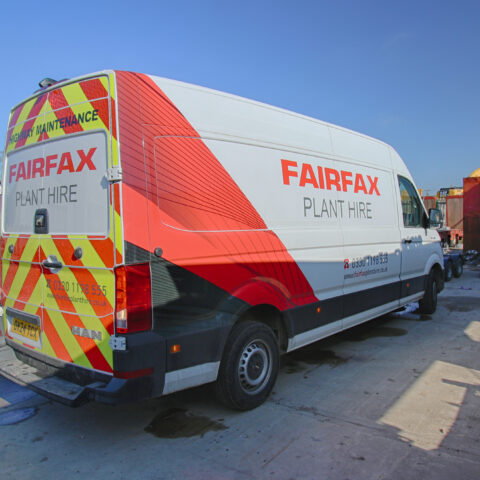 Plant Hire Support Vans